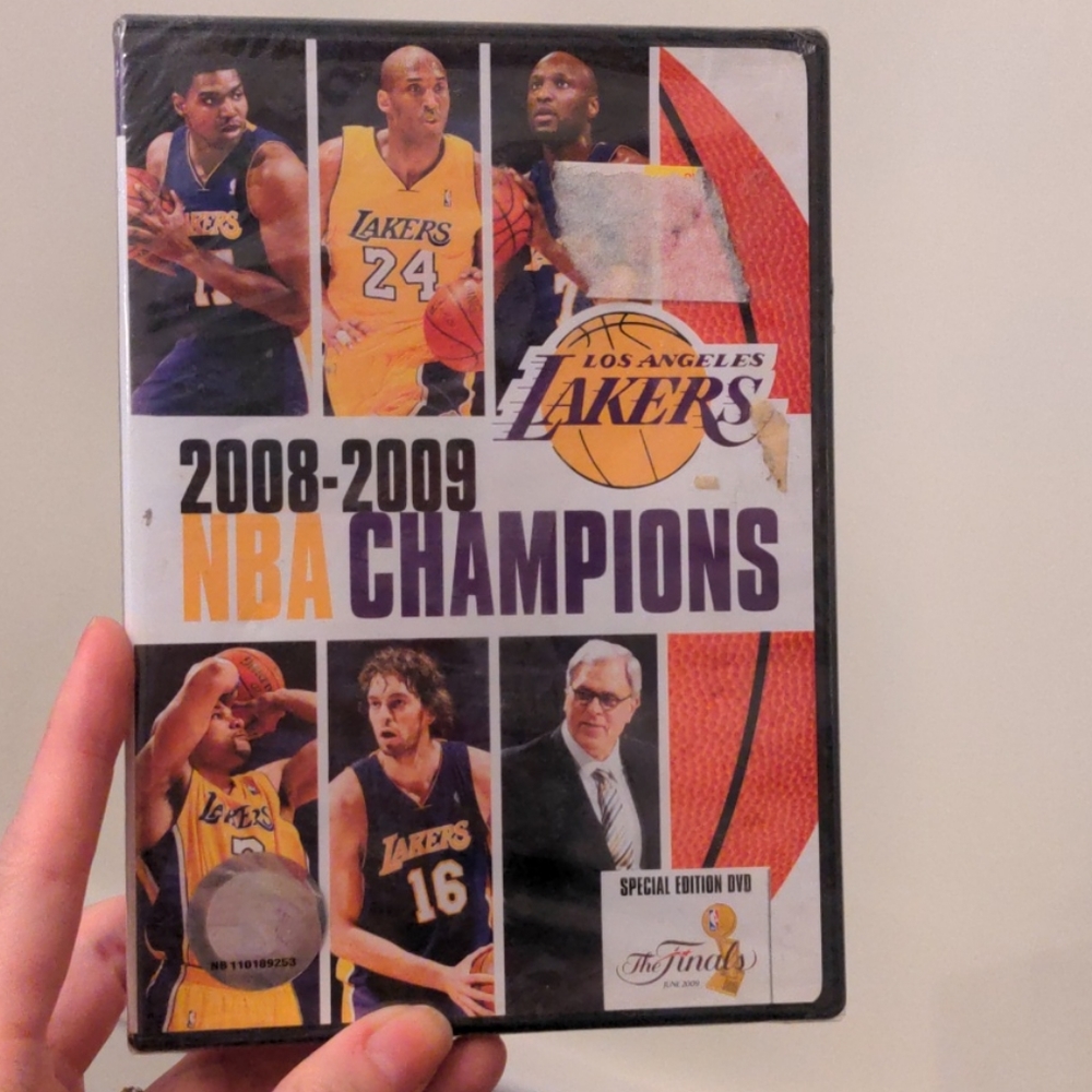 New Kobe 2008-2009 Lakers Championship Dvd